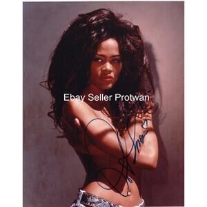 ROBIN GIVENS SIGNED AUTOGRAPH 8x10 A Rage in Harlem Chester Himes Playboy COA